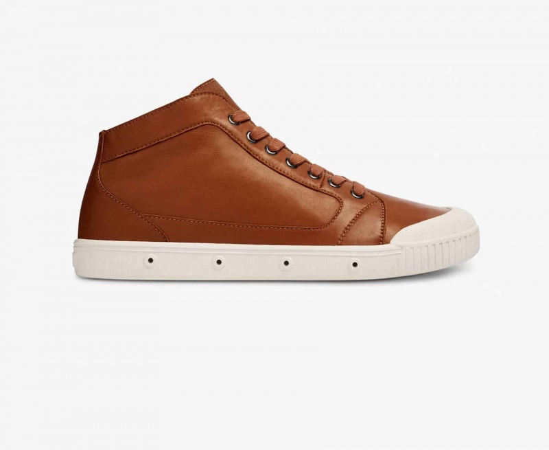 Basket Spring Court M2 Lambskin Marron Homme | SFX-94200886